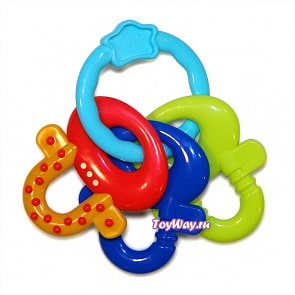 Развивающая игрушка-прорезыватель «Ключи от улыбок» (Bright Starts, 8172st)