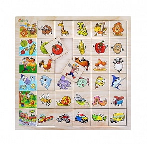 Игра развивающая - Ассоциации (Тимбергрупп, IG0051)