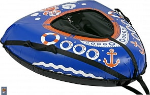 Санки надувные треугольные Тюбинг – Корабль, автокамера (RT, 6934rt)