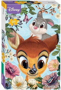 Пазлы – Бэмби, 560 деталей (Step Puzzle, 97084)