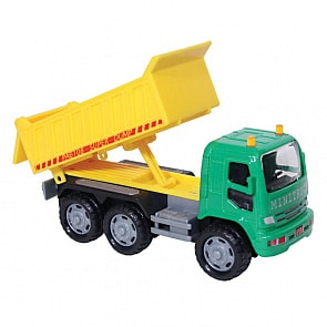 Грузовик-самосвал инерционный, металлическая кабина, 1:50 (Ami&Co, 22605)