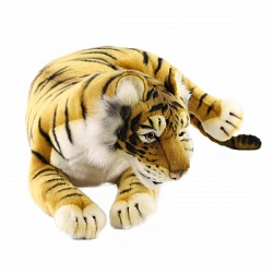 Мягкая игрушка - Тигр лежащий, 60 см (Hansa, 4992) - миниатюра