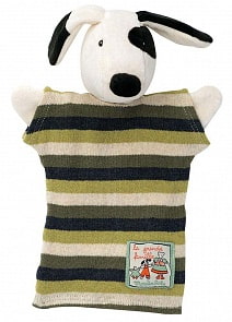 Мягкая игрушка на руку – Пес Юлиус, 25 см (Moulin Roty, 632183)