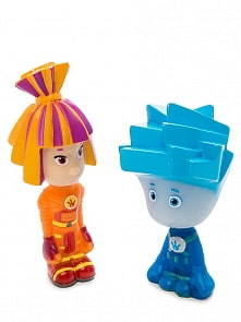 Набор для купания - Симка и Нолик, в пакете (Играем вместе, 155R-PVC-NEWsim)