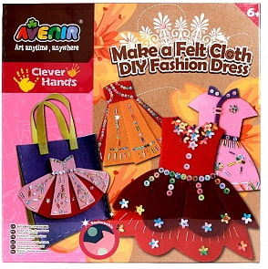 Набор для поделок из ткани Модное платье (Avenir, CH1308)