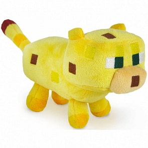 Мягкая игрушка Minecraft Ocelot - Детеныш оцелота, 18 см (Jazwares, TM16534)