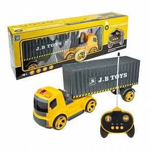 Контейнеровоз р/у – Горстрой, 42 см, 27МГц, свет, звук (1Toy, Т16970)