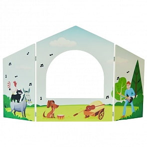 Ширма настольная для кукольного театра Бременские музыканты (Paremo, PE720-219Bm)