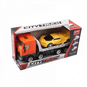 Трейлер инерционный с машинкой (T498-H11076)