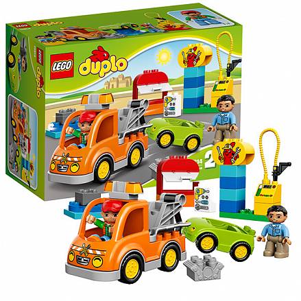 Lego Duplo. Буксировщик 