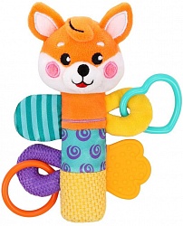 Пищалка с погремушками – Лисенок (Жирафики, 939708) - миниатюра