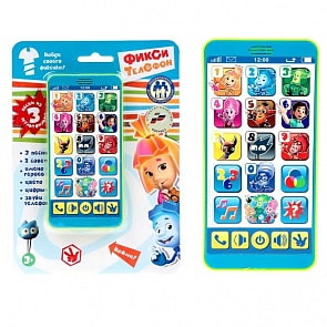 Сенсорный телефон - Фиксики, 3 песни (Умка, HX2501-R3sim)