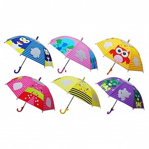 Зонт из серии Малыши, 50 см, пвх матовый, со свистком, несколько цветов (UMT-50BBY)
