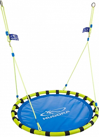 Качели Hudora Nestschaukel Alu 120, blau/gelb сине-зеленые 