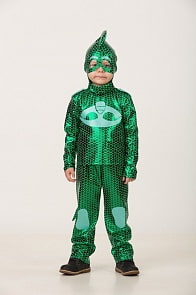 Карнавальный костюм для мальчиков - Герой в зеленом, размер 116-60 (Батик, 1954-116-60)