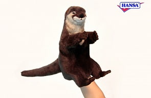 Кукла-перчатка – Выдра (Hansa, 4031-hns)