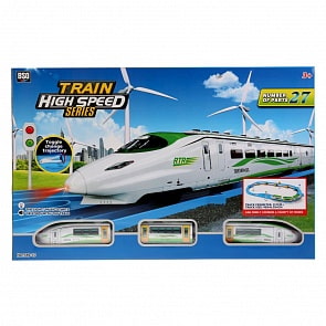 Железная дорога на батарейках 789-10, 27 деталей, свет и звук (B1703254)