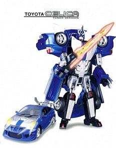 Робот-трансформер на батарейках Toyota Celica, свет, звук, 1:18 (Happy Well, 50090hw) Робот-трансформер на батарейках Toyota Celica, свет, звук, 1:18 (Happy Well, 50090hw)