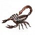 Робо-скорпион на инфракрасном управлении, коричневый, свет  - миниатюра №2
