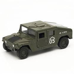 Игрушка - Военный бронированный автомобиль (Welly, 99192) - миниатюра