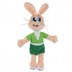 Мягкая игрушка – Заяц Ну погоди, 25 см (Мульти-пульти, V40739-25BNS)