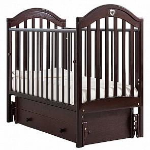 Кровать детская Гандылян К-2002-25м Софи маятник универсальный, махагон (Gandylyan, GAN-К-2002-25м_махагон)
