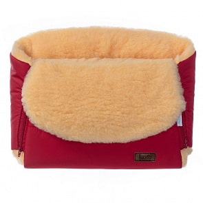 Муфта меховая для коляски Nuovita Vichingo Pesco Rosso/Красный (Nuovita, NUO-mVICP_2154)