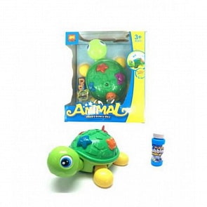 Мыльные пузыри - Черепашка, световые и звуковые эффекты (Junfa Toys, 1458)