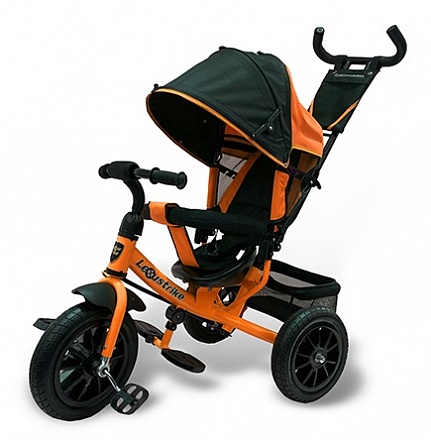 Велосипед 3 колесный – Lexus trike, цвет оранжевый, надувные колеса 12 и 10 дюйм 