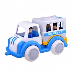 Машинка Полиция - Детский сад, 28 см (ПК Форма, С-161-Ф) - миниатюра