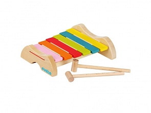 Ксилофон деревянный LKS-2 с 2 палочками (Cubika, 14033)