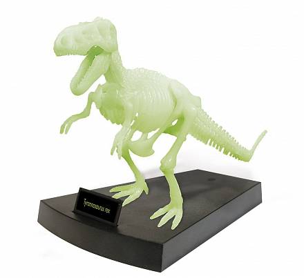 Сборная модель - светящаяся скелет Тираннозавра 