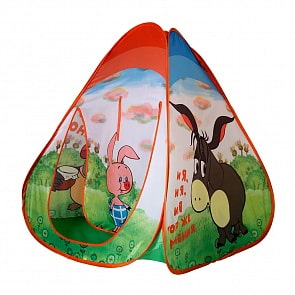 Палатка из серии Винни Пух Союзмультфильм, размер 80 х 80 х 90 см., самораскладывающаяся (ЯиГрушка, 12049ЯиГ)