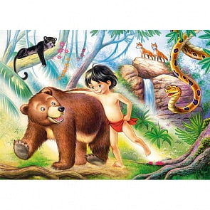 Пазл Castorland 60 деталей Маугли (Castorland, C60-06229)