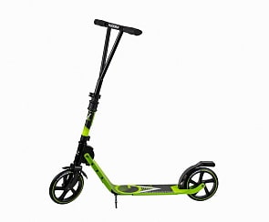 Самокат двухколёсный BigWheel Generation V 205, limegrün (Hudora, 14113)