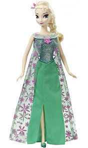 Кукла Эльза - героиня м/ф "Холодное Сердце: Холодное торжество", звуковые эффекты (Mattel, DKC57)