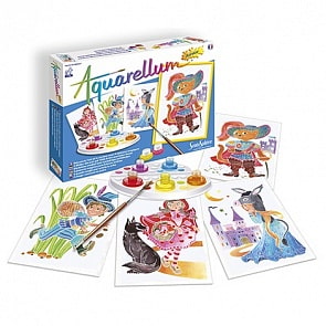 Акварельная раскраска – Сказки Перро (Sentosphere, 6504)