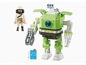 Игровой набор Супер 4 - Робот Клеано (Playmobil, 6693pm)