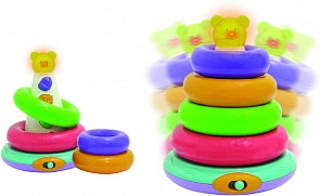 Волшебная развивающая пирамида (Unimax, 60092_md)