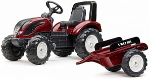 Трактор педальный с прицепом красный 162 см. (Falk, FAL 4000AB)