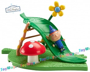 Игровая площадка - Горка с фигуркой Бена из серии Маленькое королевство Бена и Холли (Росмэн, 30974ros)