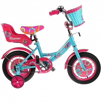 Детский велосипед 12" - Фееринки, А-тип, розовый 