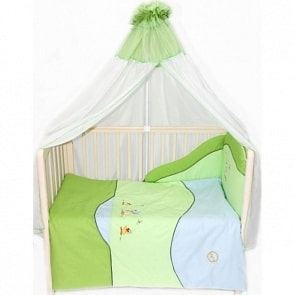 Комплект в кроватку – Кря Кря, 7 предметов (Bombus, BOM_1394)