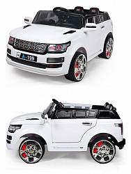 Электромобиль А199 LandRover Ralf 1, белый (RT, 4946RT) - миниатюра