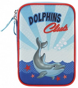 Пенал с канцтоварами - Дельфин (Target, 17311)