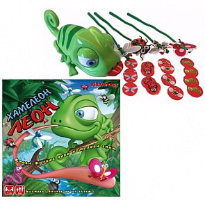 Настольная игра - Хамелеон Леон (KidzConcept, ST601)