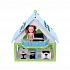 Домик для кукол - Дачный дом Варенька, бело-голубой, с мебелью  - миниатюра №1