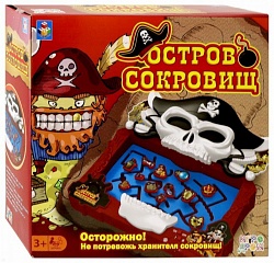 Игра настольная из серии Игродром - Остров сокровищ (1toy, Т13565) - миниатюра