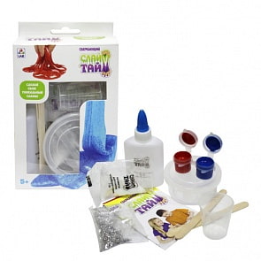 Набор из серии Слайм тайм - Сделай слайм с блёстками (1toy, Т12029С)