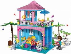 Конструктор - Пентхаус с аксессуарами (BANBAO, 8361) - миниатюра